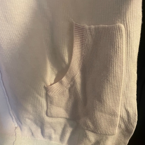 Lululemon Athletica Ivory and Pink Women's Reversible Cardigan Size 6 - Picture 6 of 10